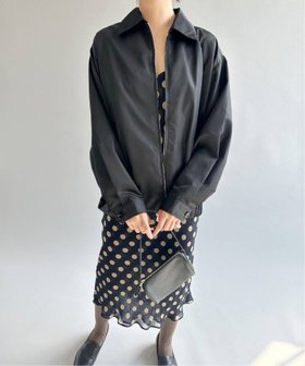 【エディット フォー ルル/edit.for LuLu】のナイロンツイル ステンカラーブルゾン 人気、トレンドファッション・服の通販 founy(ファニー) ファッション Fashion レディースファッション WOMEN アウター Coat Outerwear ブルゾン Blouson/Jackets 2024年 2024 2024-2025秋冬・A/W Aw/Autumn/Winter/Fw/Fall/2024-2025 おすすめ Recommend カーディガン Cardigan クール Cool シンプル Simple フェミニン Feminine ブルゾン Blouson 今季 This Season |ID:prp329100004162937