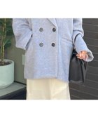 【ジュノア/JUNOAH】のシャギーチェスターミドルコート グレー|ID: prp329100004162947 ipo3291000000028753863