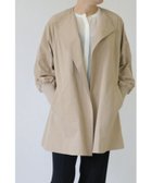 【アクータ/Acuta】のACUTA 袖リブバックベルトショートコート BEIGE|ID: prp329100004163016 ipo3291000000028754333