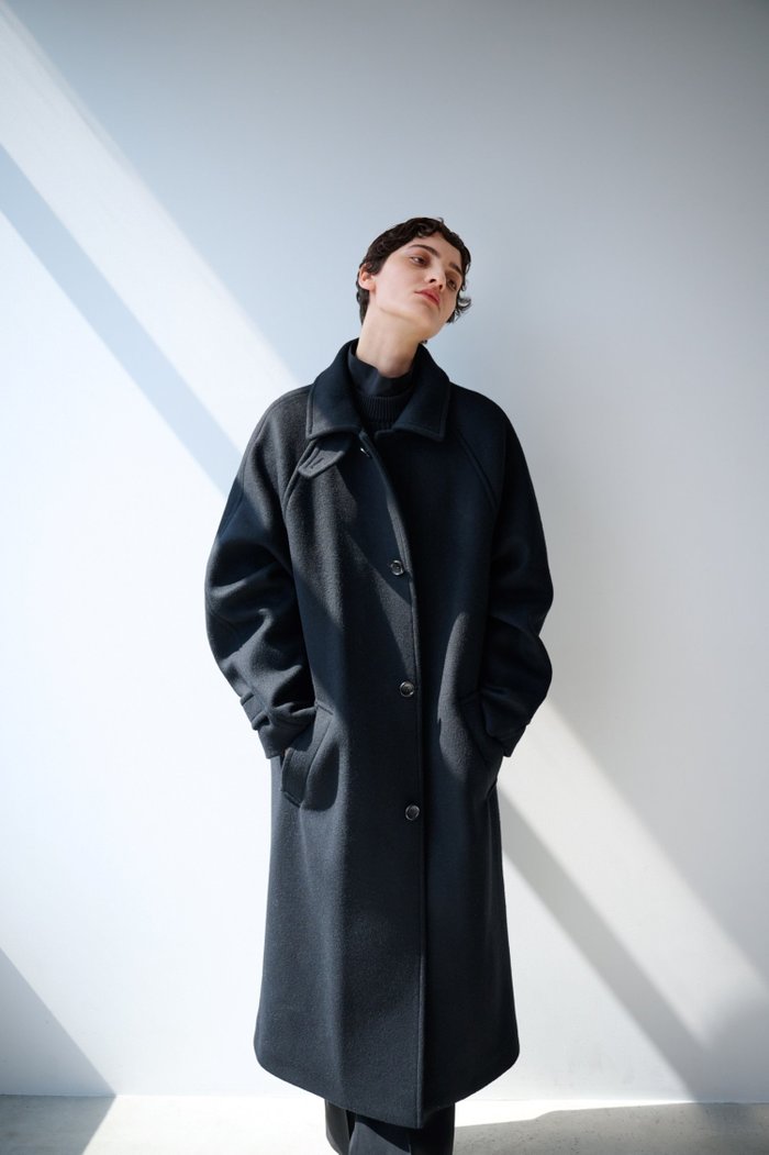 【その他のブランド/Other】のLambsWoolMeltonBalCollarCoat インテリア・キッズ・メンズ・レディースファッション・服の通販 founy(ファニー) https://founy.com/ ファッション Fashion レディースファッション WOMEN アウター Coat Outerwear コート Coats スリーブ Sleeve パターン Pattern フィット Fit フロント Front |ID: prp329100004163018 ipo3291000000028754344