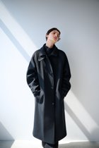 【その他のブランド/Other】のLambsWoolMeltonBalCollarCoat 人気、トレンドファッション・服の通販 founy(ファニー) ファッション Fashion レディースファッション WOMEN アウター Coat Outerwear コート Coats スリーブ Sleeve パターン Pattern フィット Fit フロント Front thumbnail BLACK|ID: prp329100004163018 ipo3291000000028754345