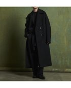 【その他のブランド/Other】のLambsWoolMeltonBigCollarWcoat 人気、トレンドファッション・服の通販 founy(ファニー) ファッション Fashion レディースファッション WOMEN アウター Coat Outerwear コート Coats ダブル Double フィット Fit フォルム Form ルーズ Loose thumbnail BLACK|ID: prp329100004163019 ipo3291000000028754356