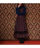 【アクシーズファム/axes femme】のタータンチェックジャンスカ 人気、トレンドファッション・服の通販 founy(ファニー) ファッション Fashion レディースファッション WOMEN インナー Inner クラシカル Classical スタッズ Studs フロント Front ロング Long thumbnail ワイン|ID: prp329100004163020 ipo3291000000028949375