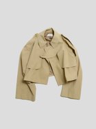 【その他のブランド/Other】のHighTwistCottonShortJacket BEIGE|ID: prp329100004163021 ipo3291000000028754366