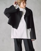 【その他のブランド/Other】のHighTwistCottonShortJacket 人気、トレンドファッション・服の通販 founy(ファニー) ファッション Fashion レディースファッション WOMEN アウター Coat Outerwear ジャケット Jackets ショート Short シリコン Silicon ジャケット Jacket スリーブ Sleeve thumbnail BLACK|ID: prp329100004163021 ipo3291000000028754367