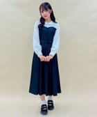 【アクシーズファム/axes femme】のビスチェ切り替えワンピース 人気、トレンドファッション・服の通販 founy(ファニー) ファッション Fashion レディースファッション WOMEN ワンピース Dress おすすめ Recommend インナー Inner ガーリー Girly クラシカル Classical ビスチェ Bustier 冬 Winter 春 Spring 羽織 Haori thumbnail 黒|ID: prp329100004163035 ipo3291000000028754463