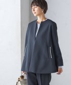 【シップス フォー ウィメン/SHIPS】の結婚式・パーティ 【SHIPS別注】kaene パール モチーフ ショート コート ネイビー|ID: prp329100004163047 ipo3291000000028754569