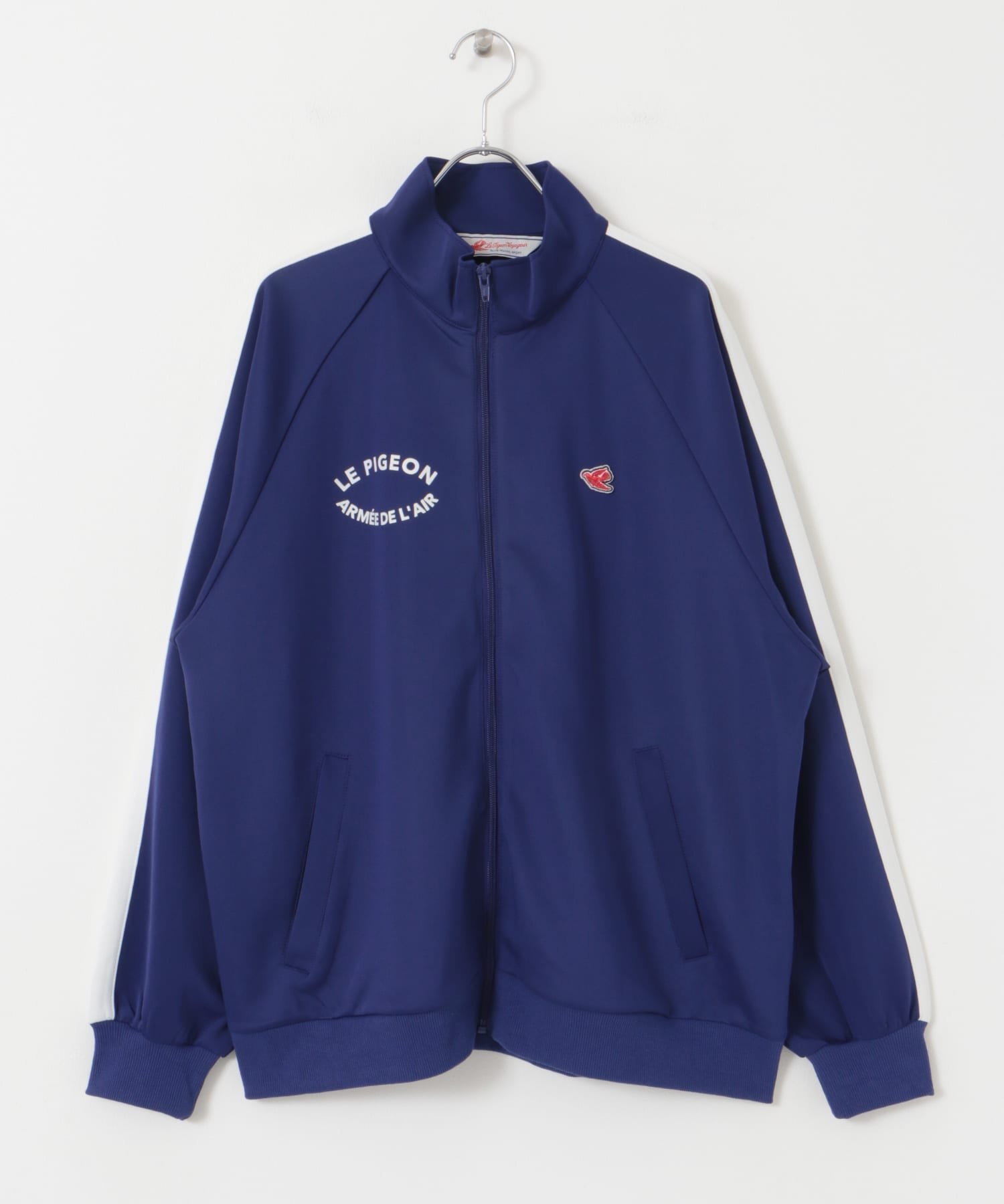 【サニーレーベル/Sonny Label / URBAN RESEARCH】のLe Pigeon Voyageur TRACK JACKET インテリア・キッズ・メンズ・レディースファッション・服の通販 founy(ファニー) 　ファッション　Fashion　レディースファッション　WOMEN　アウター　Coat Outerwear　ジャケット　Jackets　2024年　2024　2024-2025秋冬・A/W　Aw/Autumn/Winter/Fw/Fall/2024-2025　A/W・秋冬　Aw・Autumn/Winter・Fw・Fall-Winter　冬　Winter　グラフィック　Graphic　ジャケット　Jacket　スポーツ　Sports　スリーブ　Sleeve　ビンテージ　Vintage　フランス　France　フレンチ　French　プリント　Print　ワーク　Work　BLUE|ID: prp329100004163065 ipo3291000000028754765