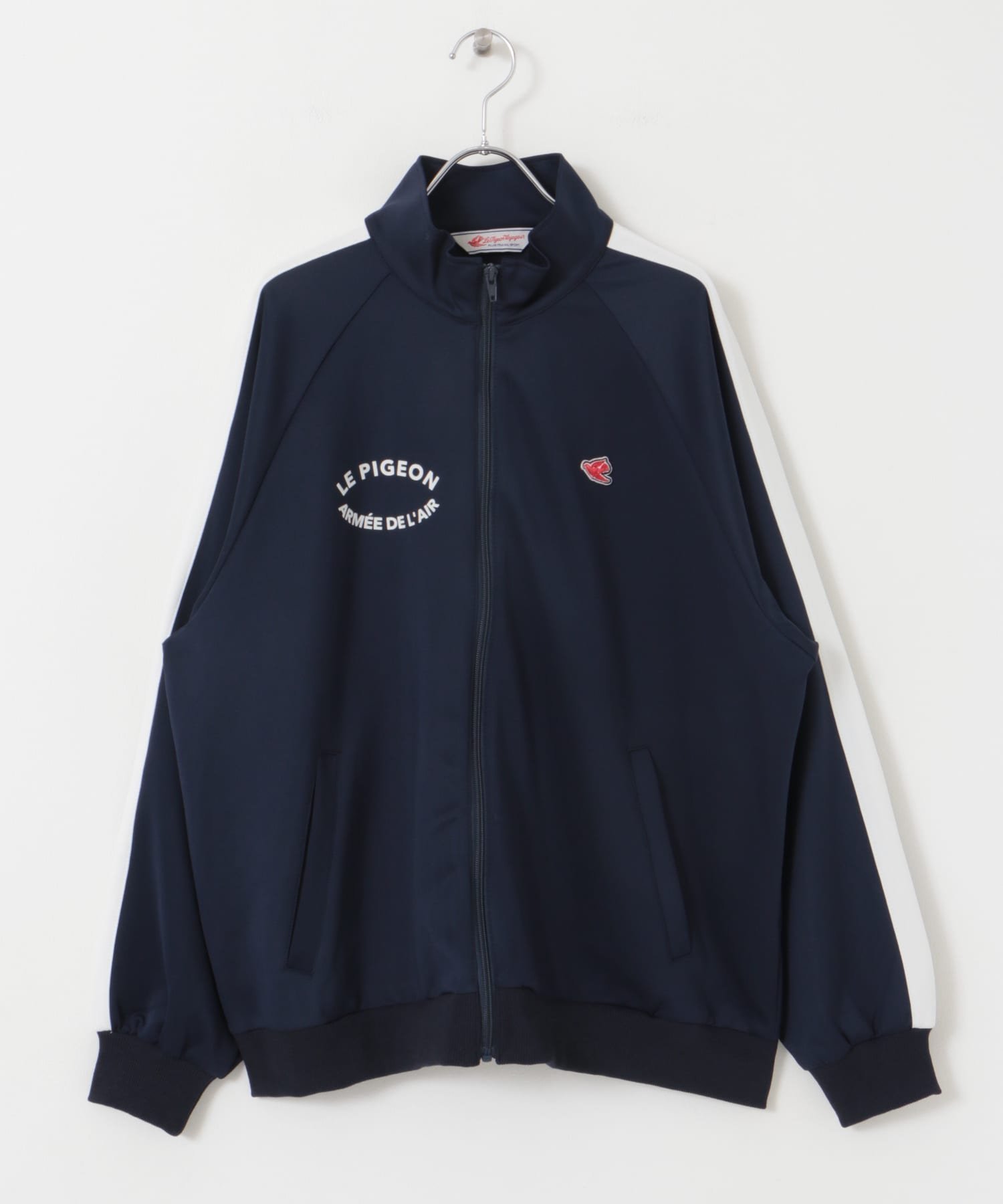 【サニーレーベル/Sonny Label / URBAN RESEARCH】のLe Pigeon Voyageur TRACK JACKET インテリア・キッズ・メンズ・レディースファッション・服の通販 founy(ファニー) 　ファッション　Fashion　レディースファッション　WOMEN　アウター　Coat Outerwear　ジャケット　Jackets　2024年　2024　2024-2025秋冬・A/W　Aw/Autumn/Winter/Fw/Fall/2024-2025　A/W・秋冬　Aw・Autumn/Winter・Fw・Fall-Winter　冬　Winter　グラフィック　Graphic　ジャケット　Jacket　スポーツ　Sports　スリーブ　Sleeve　ビンテージ　Vintage　フランス　France　フレンチ　French　プリント　Print　ワーク　Work　NAVY|ID: prp329100004163065 ipo3291000000028754766