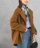 【アーバンリサーチ ロッソ/URBAN RESEARCH ROSSO】のLaTorreノーカラーコート 人気、トレンドファッション・服の通販 founy(ファニー) ファッション Fashion レディースファッション WOMEN アウター Coat Outerwear コート Coats 2024年 2024 2024-2025秋冬・A/W Aw/Autumn/Winter/Fw/Fall/2024-2025 A/W・秋冬 Aw・Autumn/Winter・Fw・Fall-Winter 冬 Winter イタリア Italy フォーマル Formal ミドル Middle ワンポイント One Point thumbnail camel|ID: prp329100004163069 ipo3291000000028754803