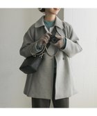 【アーバンリサーチ ドアーズ/URBAN RESEARCH DOORS】の『UR TECH』ミドル丈コート 人気、トレンドファッション・服の通販 founy(ファニー) ファッション Fashion レディースファッション WOMEN アウター Coat Outerwear コート Coats 2024年 2024 2024-2025秋冬・A/W Aw/Autumn/Winter/Fw/Fall/2024-2025 A/W・秋冬 Aw・Autumn/Winter・Fw・Fall-Winter 冬 Winter スタンド Stand ミドル Middle ルーズ Loose ロング Long thumbnail 杢GRAY|ID: prp329100004163070 ipo3291000000028754812