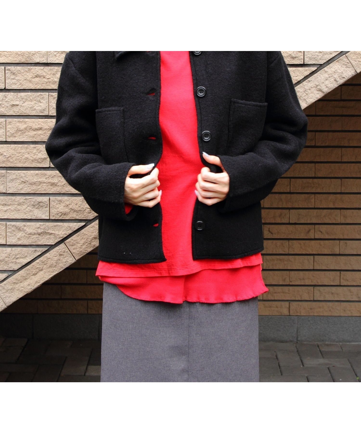 【その他のブランド/Other】のMEYAME/LIGHT WOOL SHORT JACKET 人気、トレンドファッション・服の通販 founy(ファニー) 　ファッション　Fashion　レディースファッション　WOMEN　アウター　Coat Outerwear　ジャケット　Jackets　 other-1|ID: prp329100004163086 ipo3291000000028754930