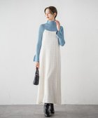 【ケティ/Ketty】の起毛カットレースキャミワンピース≪手洗い可能≫ 人気、トレンドファッション・服の通販 founy(ファニー) ファッション Fashion レディースファッション WOMEN ワンピース Dress キャミワンピース No Sleeve Dresses A/W・秋冬 Aw・Autumn/Winter・Fw・Fall-Winter インナー Inner キャミワンピース Cami Dress フレア Flare レース Race エレガント 上品 Elegant thumbnail オフホワイト|ID: prp329100004163109 ipo3291000000028755048