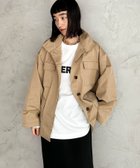 【ドゥ アルシーヴ/Doux archives】のスタンドミリタリージャケット 人気、トレンドファッション・服の通販 founy(ファニー) ファッション Fashion レディースファッション WOMEN アウター Coat Outerwear ジャケット Jackets クラシカル Classical ジャケット Jacket スタンド Stand トレンチ Trench フロント Front ポケット Pocket ミリタリー Military リボン Ribbon ワイド Wide thumbnail BEIGE|ID: prp329100004163114 ipo3291000000028755071