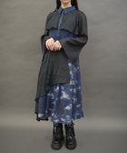 【アクシーズファム/axes femme】のダークロマンスバイカラーワンピース 人気、トレンドファッション・服の通販 founy(ファニー) ファッション Fashion レディースファッション WOMEN ワンピース Dress おすすめ Recommend アクセサリー Accessories インナー Inner シアー Sheer プリント Print 無地 Plain Color thumbnail ブルー|ID: prp329100004163154 ipo3291000000028755300