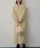 【センスオブプレイス/SENSE OF PLACE by URBAN RESEARCH】のタックシャツワンピース BEIGE|ID: prp329100004163176 ipo3291000000028755400