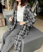 【イング/INGNI】のBackドロストBIGシャツOP 人気、トレンドファッション・服の通販 founy(ファニー) ファッション Fashion レディースファッション WOMEN トップス・カットソー Tops/Tshirt シャツ/ブラウス Shirts/Blouses ギャザー Gather スマホ Smartphone チェック Check ビッグ Big thumbnail クロ|ID: prp329100004163191 ipo3291000000029505873