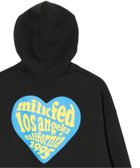 【ミルクフェド/MILKFED.】のLOGO IN HEART SWEAT HOODIE BLACK|ID: prp329100004163253 ipo3291000000028755808