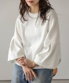 【その他のブランド/Other】のドロップショルダーバルーンスリーブトップス 人気、トレンドファッション・服の通販 founy(ファニー) ファッション Fashion レディースファッション WOMEN トップス・カットソー Tops/Tshirt とろみ Thickness なめらか Smooth ショルダー Shoulder ドロップ Drop フェミニン Feminine thumbnail ホワイト|ID: prp329100004163361 ipo3291000000028756462