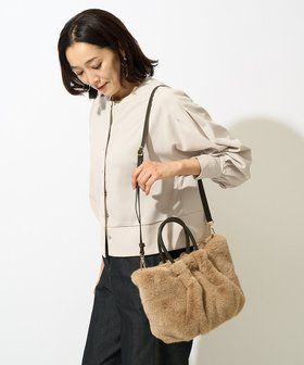 【ジョルジュ レッシュ/GEORGES RECH】のフェイクファートートバッグ 人気、トレンドファッション・服の通販 founy(ファニー) ファッション Fashion レディースファッション WOMEN バッグ Bag ショルダー Shoulder フェイクファー Faux Fur |ID:prp329100004163409