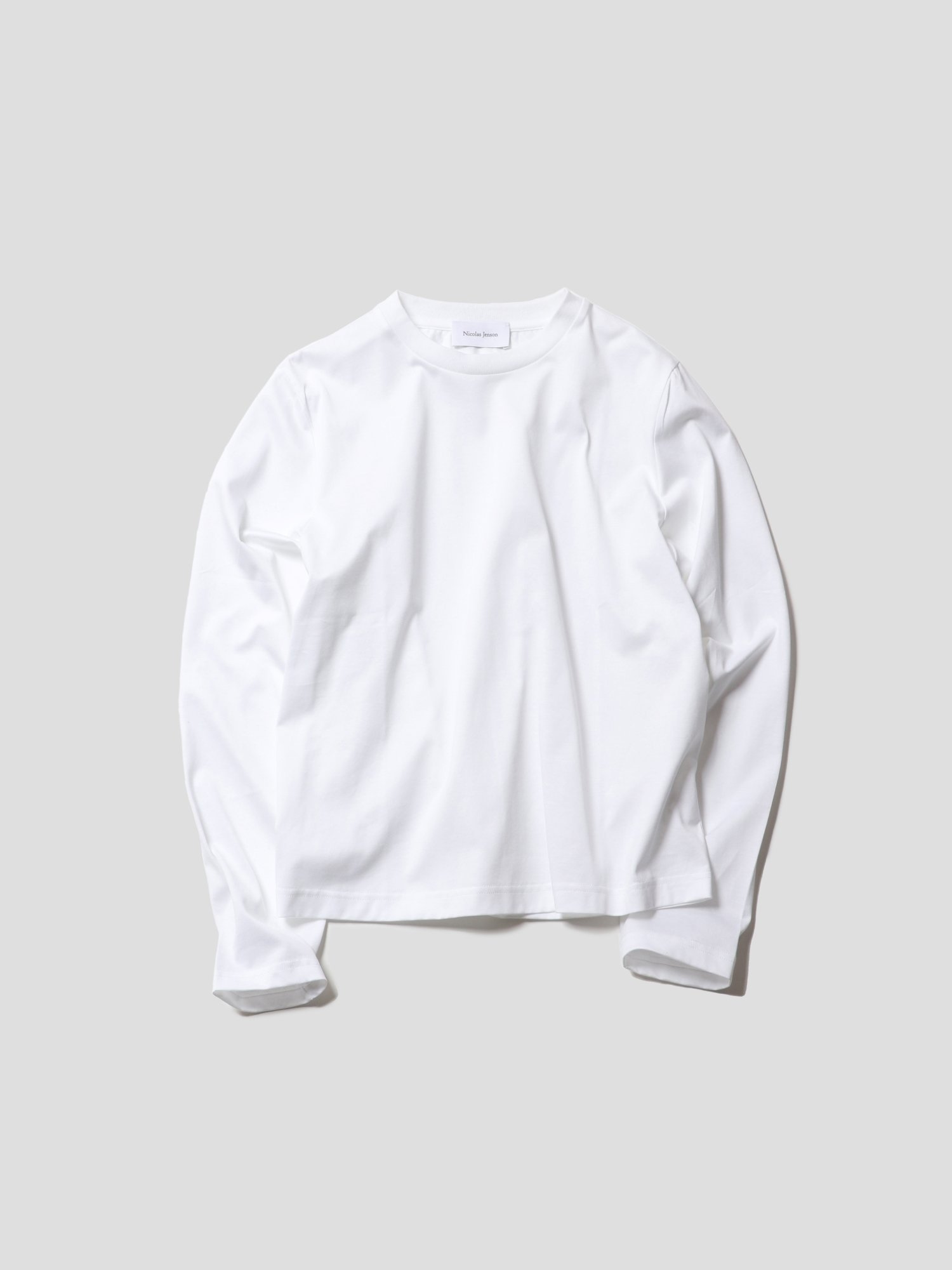 【その他のブランド/Other】のCrewNeckLongSleeve インテリア・キッズ・メンズ・レディースファッション・服の通販 founy(ファニー) 　ファッション　Fashion　レディースファッション　WOMEN　トップス・カットソー　Tops/Tshirt　インナー　Inner　カットソー　Cut And Sew　ベーシック　Basic　レギュラー　Regular　ロング　Long　WHITE|ID: prp329100004163478 ipo3291000000028757123