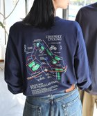 【その他のブランド/Other】のパーク プリント 長袖 Tシャツ ANME アンメ 人気、トレンドファッション・服の通販 founy(ファニー) ファッション Fashion レディースファッション WOMEN トップス・カットソー Tops/Tshirt シャツ/ブラウス Shirts/Blouses ロング / Tシャツ T-Shirts ジャケット Jacket セットアップ Set Up プリント Print 別注 Special Order 長袖 Long Sleeve thumbnail ネイビー|ID: prp329100004163556 ipo3291000000028757620