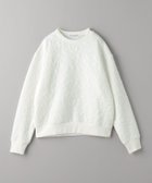 【ビューティ&ユース ユナイテッドアローズ/BEAUTY&YOUTH / UNITED ARROWS】のボタニカルジャカード プルオーバー 人気、トレンドファッション・服の通販 founy(ファニー) ファッション Fashion レディースファッション WOMEN トップス・カットソー Tops/Tshirt プルオーバー Pullover キルト Quilt シンプル Simple ジャカード Jacquard トレンド Trend ボトム Bottom モチーフ Motif ループ Loop thumbnail WHITE|ID: prp329100004163559 ipo3291000000028757628