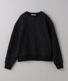 【ビューティ&ユース ユナイテッドアローズ/BEAUTY&YOUTH / UNITED ARROWS】のボタニカルジャカード プルオーバー 人気、トレンドファッション・服の通販 founy(ファニー) ファッション Fashion レディースファッション WOMEN トップス・カットソー Tops/Tshirt プルオーバー Pullover キルト Quilt シンプル Simple ジャカード Jacquard トレンド Trend ボトム Bottom モチーフ Motif ループ Loop thumbnail BLACK|ID: prp329100004163559 ipo3291000000028757629