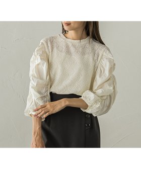 【ケティ/Ketty】の起毛カットレース七分袖カットソー≪手洗い可能≫ 人気、トレンドファッション・服の通販 founy(ファニー) ファッション Fashion レディースファッション WOMEN トップス・カットソー Tops/Tshirt カットソー Cut and Sewn A/W・秋冬 Aw・Autumn/Winter・Fw・Fall-Winter カットソー Cut And Sew ドッキング Docking レース Race |ID:prp329100004163591