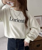 【ディスコート/Discoat】の【WEB限定】刺繍ロゴスウェット 人気、トレンドファッション・服の通販 founy(ファニー) ファッション Fashion レディースファッション WOMEN トップス・カットソー Tops/Tshirt パーカ Sweats スウェット Sweat thumbnail オフホワイト|ID: prp329100004163597 ipo3291000000028757775