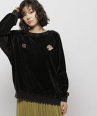 【ニコアンド/niko and】の刺繍ベロアラインプルオーバー 人気、トレンドファッション・服の通販 founy(ファニー) ファッション Fashion レディースファッション WOMEN トップス・カットソー Tops/Tshirt プルオーバー Pullover ベロア Velour おすすめ Recommend フリル Frills プリーツ Pleats ベロア Velor ワンポイント One Point 秋 Autumn/Fall thumbnail チャコール18|ID: prp329100004163636 ipo3291000000028758062