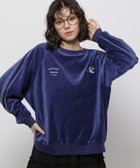 【ニコアンド/niko and】の刺繍ベロアラインプルオーバー 人気、トレンドファッション・服の通販 founy(ファニー) ファッション Fashion レディースファッション WOMEN トップス・カットソー Tops/Tshirt プルオーバー Pullover ベロア Velour おすすめ Recommend フリル Frills プリーツ Pleats ベロア Velor ワンポイント One Point 秋 Autumn/Fall thumbnail ブルー80|ID: prp329100004163636 ipo3291000000028758063