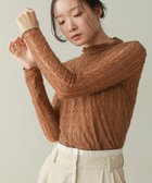 【ブージュルード/Bou Jeloud】のシアーシャギーハイネックトップス 人気、トレンドファッション・服の通販 founy(ファニー) ファッション Fashion レディースファッション WOMEN トップス・カットソー Tops/Tshirt ウェーブ Wave シアー Sheer シンプル Simple ジーンズ Jeans スラックス Slacks ティアードスカート Tiered Skirt フェミニン Feminine 無地 Plain Color thumbnail MOCHA|ID: prp329100004163652 ipo3291000000028758419