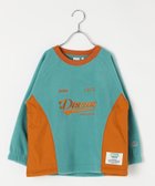 【その他のブランド/Other】の【KIDS】【DISCUS/ディスカス】切り替えプルオーバー 人気、トレンドファッション・服の通販 founy(ファニー) ファッション Fashion キッズファッション KIDS トップス・カットソー Tops/Tees/Kids スポーツ Sports モチーフ Motif thumbnail グリーン×オレンジ72|ID: prp329100004163728 ipo3291000000028759054