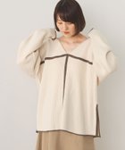 【その他のブランド/Other】のBEAMS HEART / パイピング Vネック ニット IVORY|ID: prp329100004163743 ipo3291000000028759160