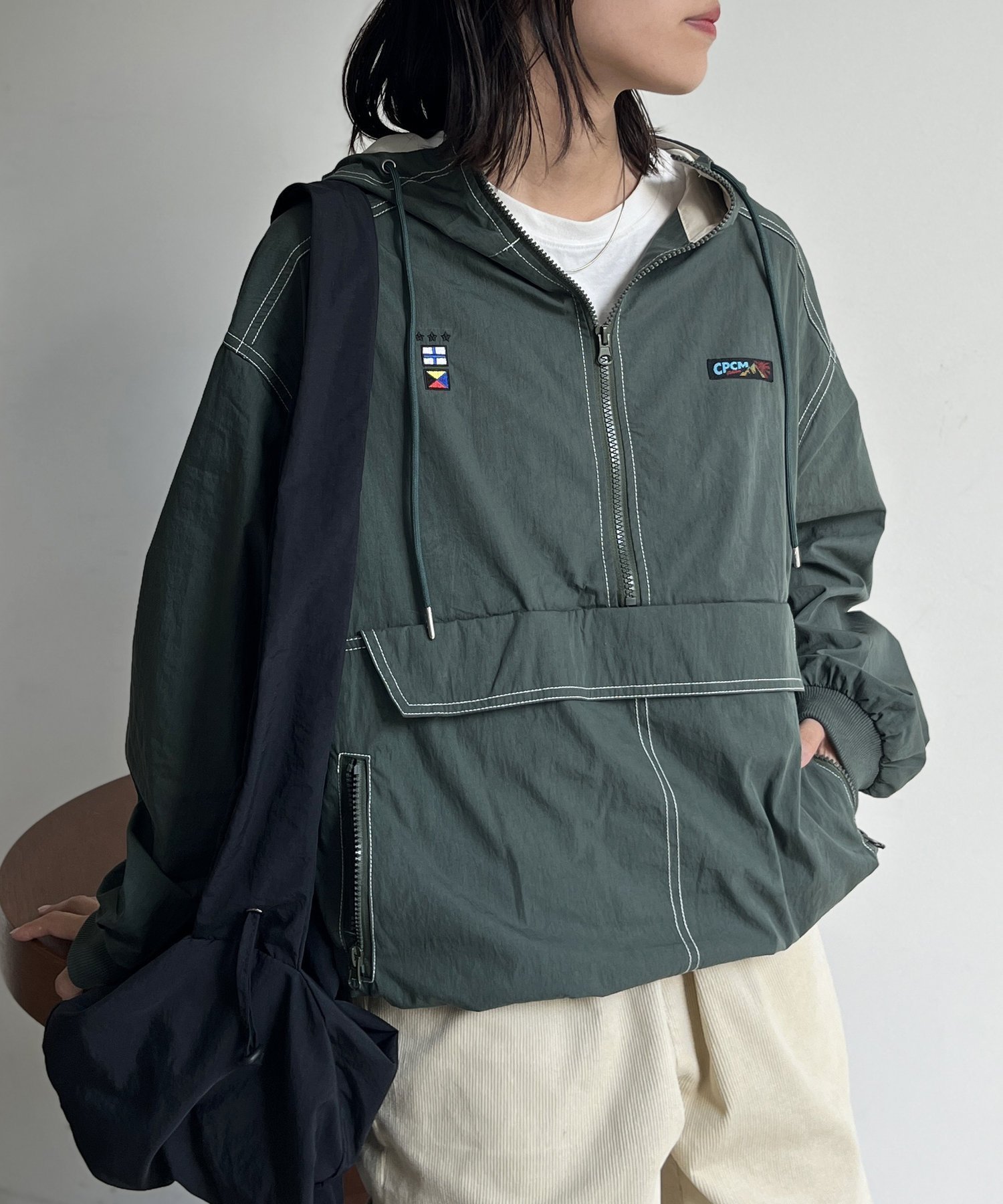 【シーピーシーエム/CPCM】のNCオーバーアノラックパーカー 人気、トレンドファッション・服の通販 founy(ファニー) 　ファッション　Fashion　レディースファッション　WOMEN　トップス・カットソー　Tops/Tshirt　パーカ　Sweats　アウトドア　Outdoor　トレンド　Trend　フロント　Front　ポケット　Pocket　秋　Autumn/Fall　 other-1|ID: prp329100004163830 ipo3291000000028759805