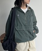 【シーピーシーエム/CPCM】のNCオーバーアノラックパーカー 人気、トレンドファッション・服の通販 founy(ファニー) ファッション Fashion レディースファッション WOMEN トップス・カットソー Tops/Tshirt パーカ Sweats アウトドア Outdoor トレンド Trend フロント Front ポケット Pocket 秋 Autumn/Fall thumbnail グリーン|ID: prp329100004163830 ipo3291000000028759807