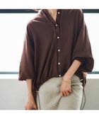 【ルクールブラン/le.coeur blanc】のドロストシアーシャツブルゾン 人気、トレンドファッション・服の通販 founy(ファニー) ファッション Fashion レディースファッション WOMEN アウター Coat Outerwear ブルゾン Blouson/Jackets トップス・カットソー Tops/Tshirt シャツ/ブラウス Shirts/Blouses おすすめ Recommend シアー Sheer バランス Balance ブルゾン Blouson thumbnail ブラウン|ID: prp329100004163843 ipo3291000000028759889