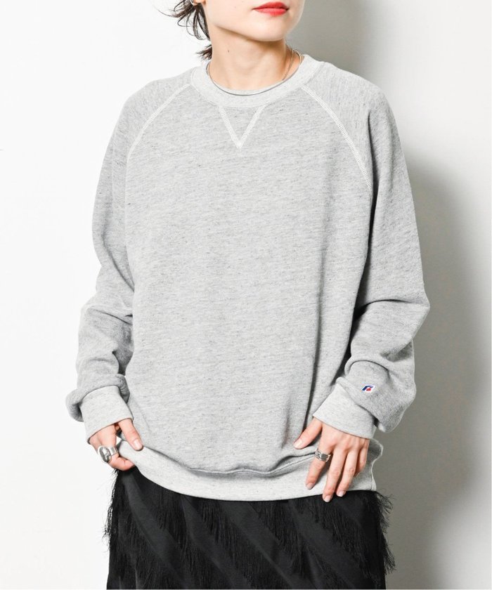 【シティーショップ/CITYSHOP】のRUSSELL ATHLETIC TRI-BLEND SWEAT CLASSIC RC-24726 スウェット インテリア・キッズ・メンズ・レディースファッション・服の通販 founy(ファニー) https://founy.com/ ファッション Fashion レディースファッション WOMEN トップス・カットソー Tops/Tshirt パーカ Sweats スウェット Sweat スウェット Sweat |ID: prp329100004163925 ipo3291000000028760419