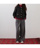 【サルーン/SALOON】の【先行 】2タックワイドパンツ 人気、トレンドファッション・服の通販 founy(ファニー) ファッション Fashion レディースファッション WOMEN パンツ Pants スニーカー Sneakers ワイド Wide thumbnail グレー15|ID: prp329100004164003 ipo3291000000028761060