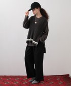 【サルーン/SALOON】の【先行 】2タックワイドパンツ 人気、トレンドファッション・服の通販 founy(ファニー) ファッション Fashion レディースファッション WOMEN パンツ Pants スニーカー Sneakers ワイド Wide thumbnail ブラック19|ID: prp329100004164003 ipo3291000000028761061