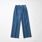 【その他のブランド/Other】のTuning DenimWideSlacks 人気、トレンドファッション・服の通販 founy(ファニー) ファッション Fashion レディースファッション WOMEN スピンドル Spindle デニム Denim 定番 Standard フロント Front リラックス Relax ループ Loop ワイド Wide 2024年 2024 2024春夏・S/S Ss,Spring/Summer,2024 thumbnail INDIGO|ID: prp329100004164026 ipo3291000000028761159