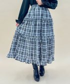 【アクシーズファム/axes femme】のチェック柄ティアードスカート 人気、トレンドファッション・服の通販 founy(ファニー) ファッション Fashion レディースファッション WOMEN スカート Skirt ティアードスカート Tiered Skirts おすすめ Recommend ギャザー Gather スウェット Sweat ダウン Down チェック Check ティアード Tiered ティアードスカート Tiered Skirt フリル Frills リボン Ribbon ルーズ Loose ロング Long 冬 Winter thumbnail グレー|ID: prp329100004164032 ipo3291000000028842198