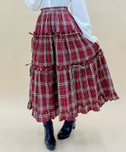 【アクシーズファム/axes femme】のチェック柄ティアードスカート 人気、トレンドファッション・服の通販 founy(ファニー) ファッション Fashion レディースファッション WOMEN スカート Skirt ティアードスカート Tiered Skirts おすすめ Recommend ギャザー Gather スウェット Sweat ダウン Down チェック Check ティアード Tiered ティアードスカート Tiered Skirt フリル Frills リボン Ribbon ルーズ Loose ロング Long 冬 Winter thumbnail ワイン|ID: prp329100004164032 ipo3291000000028842200