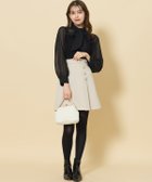 【スウィングル/Swingle】のパールボタンデザインタックミニスカート 人気、トレンドファッション・服の通販 founy(ファニー) ファッション Fashion レディースファッション WOMEN スカート Skirt ミニスカート Mini Skirts おすすめ Recommend クラシカル Classical ハイネック High Neck パール Pearl フェミニン Feminine ミニスカート Mini Skirt リボン Ribbon 台形 Trapezoid thumbnail ベージュ|ID: prp329100004164114 ipo3291000000028762422