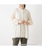 【レリアンプラスハウス/Leilian PLUS HOUSE】のレース仕立てブラウス 人気、トレンドファッション・服の通販 founy(ファニー) ファッション Fashion レディースファッション WOMEN トップス・カットソー Tops/Tshirt シャツ/ブラウス Shirts/Blouses フロント Front レース Race エレガント 上品 Elegant thumbnail ベージュ系|ID: prp329100004164257 ipo3291000000028770742