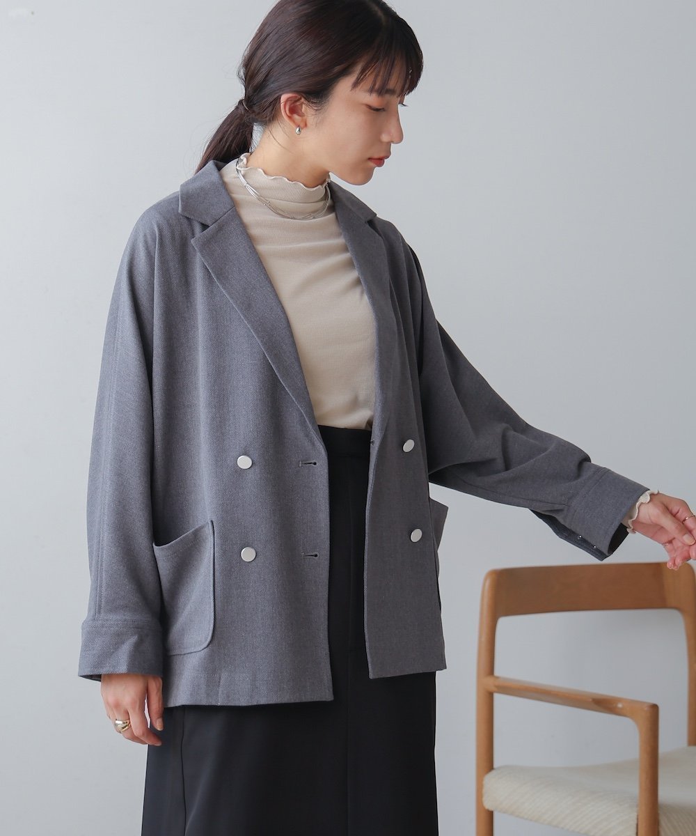 【ブージュルード/Bou Jeloud】のドルマンテーラージャケット 人気、トレンドファッション・服の通販 founy(ファニー) 　ファッション　Fashion　レディースファッション　WOMEN　アウター　Coat Outerwear　ジャケット　Jackets　ジャケット　Jacket　ワイド　Wide　再入荷　Restock/Back In Stock/Re Arrival　洗える　Washable　 other-1|ID: prp329100004164299 ipo3291000000028771233