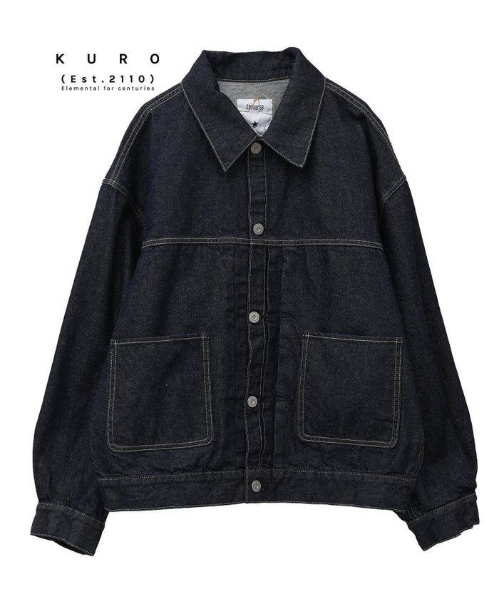 【コンバーストウキョウ/CONVERSE TOKYO】の【KURO】DENIM JACKET INDIGO インテリア・キッズ・メンズ・レディースファッション・服の通販 founy(ファニー) https://founy.com/ ファッション Fashion レディースファッション WOMEN アウター Coat Outerwear ジャケット Jackets ジャケット Jacket デニム Denim バランス Balance ボックス Box ポケット Pocket ワイド Wide 人気 Popularity 別注 Special Order 定番 Standard 日本製 Made In Japan |ID: prp329100004164332 ipo3291000000028771492