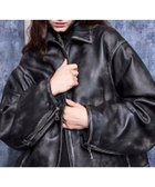 【メゾンスペシャル/MAISON SPECIAL】のSheep Leather Prime-Over Single Rider Collared Jacket D.BLK|ID: prp329100004164402 ipo3291000000028772084