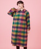 【ホコモモラ/Jocomomola】の【2WAY】ダブルフェイス ステンカラーコート 人気、トレンドファッション・服の通販 founy(ファニー) ファッション Fashion レディースファッション WOMEN アウター Coat Outerwear コート Coats 秋 Autumn/Fall カラフル Colorful ギャザー Gather スリーブ Sleeve ダッフルコート Duffel Coat ダブル Double チェック Check 定番 Standard 人気 Popularity フェイス Face 無地 Plain Color ロング Long A/W・秋冬 Aw・Autumn/Winter・Fw・Fall-Winter エレガント 上品 Elegant thumbnail オレンジ|ID: prp329100004164426 ipo3291000000028772189